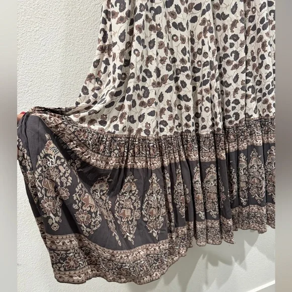 Spell Leopard Print Maxi Skirt - Picture 9 of 16